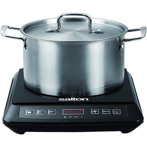 Salton ID1948 Portable Induction Cooktop with 8 Temperature Settings