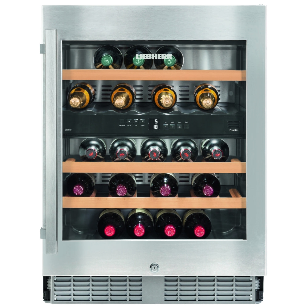 Liebherr UWTES1672 60cm Integrated Built Under Dual Zone Wine Cooler