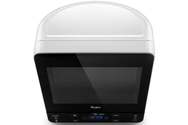 Whirlpool 0.5-cu ft 750-Watt Countertop Microwave (Black) in the